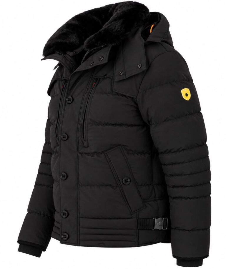Wellensteyn Starstream Regular fit quilted jacket “Black”