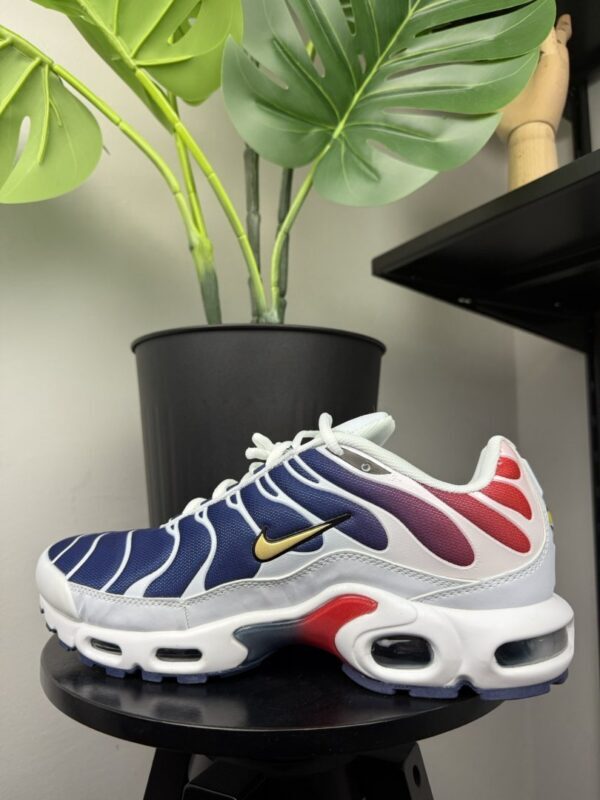 Nike AIR MAX PLUS TN bijela / plava / crvena