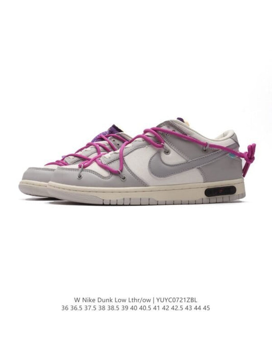 Nike Dunk OFF White Low “Grey-Purple”