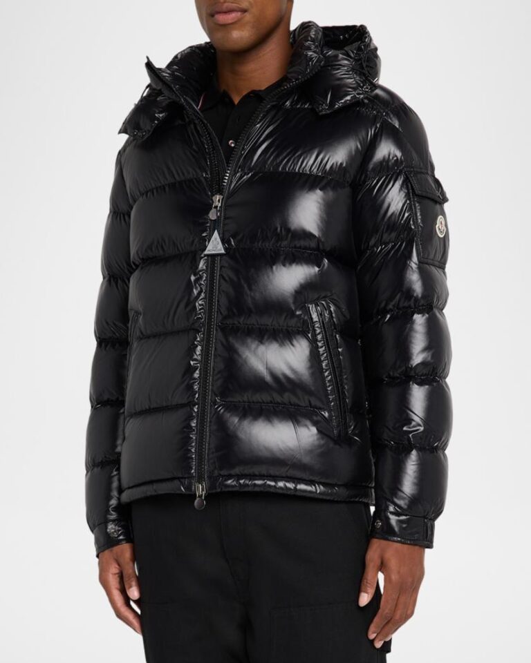 Moncler Maya Hooded Short Down Jacket