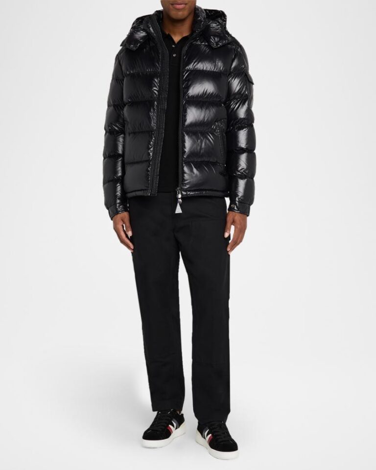 Moncler Maya Hooded Short Down Jacket
