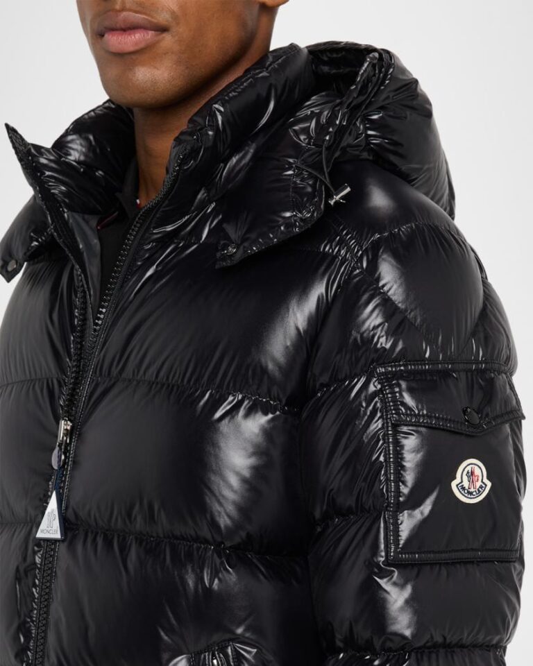 Moncler Maya Hooded Short Down Jacket