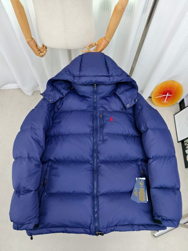 Polo Ralph Lauren Quilted Corduroy Down Jacket “Blue”