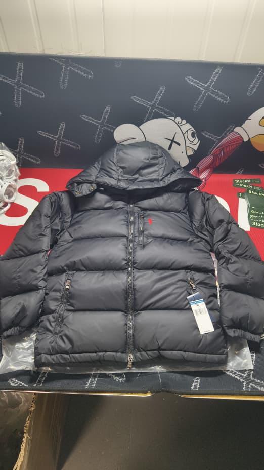 Polo Ralph Lauren Quilted Corduroy Down Jacket “Black”