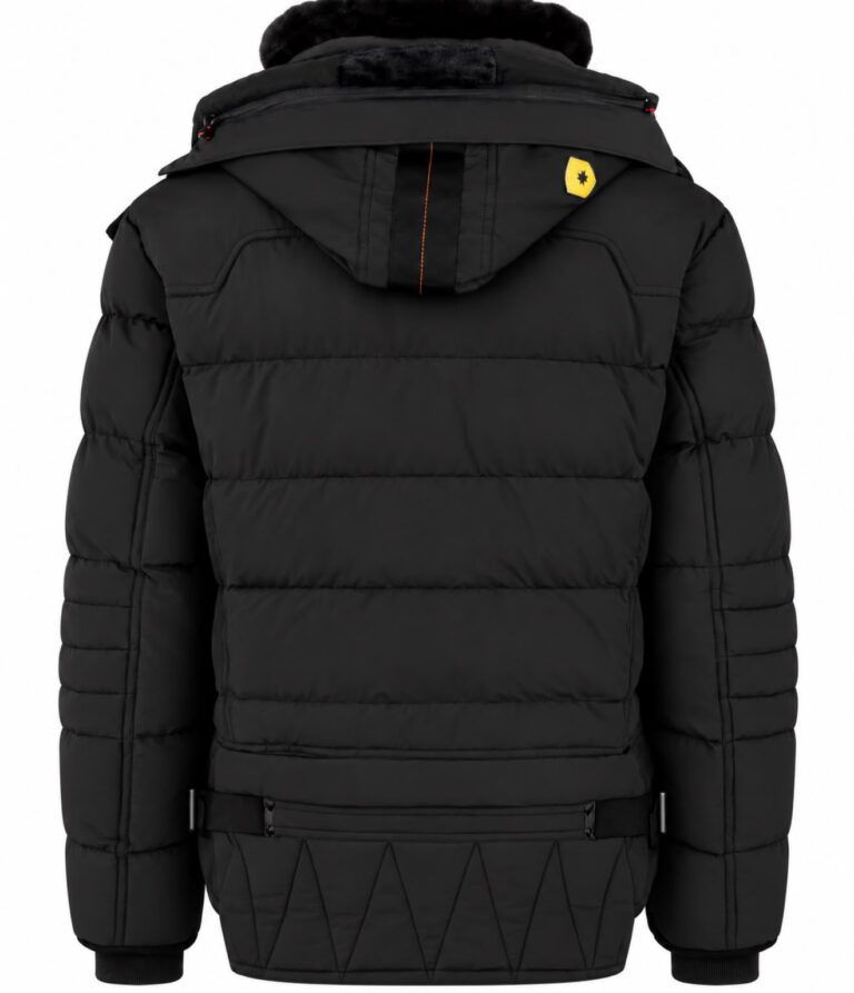 Wellensteyn Starstream Regular fit quilted jacket “Black”
