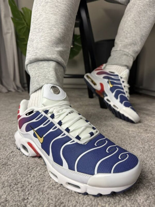 Nike AIR MAX PLUS TN bijela / plava / crvena