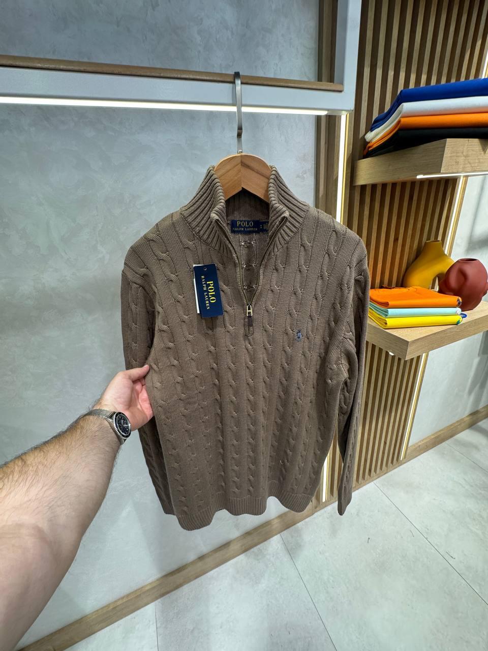 Polo Ralph Lauren Zip Sweater Dugi Rukav “Brown”